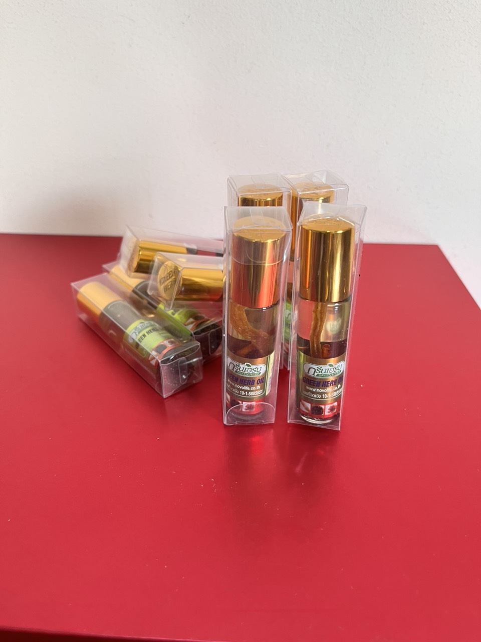 Dầu sâm bi lăn Green Herb Thái Lan 8ml