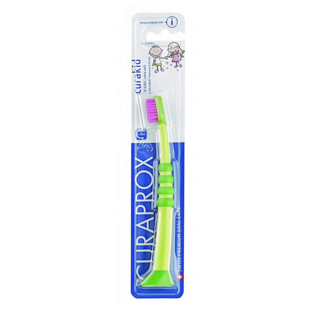 [HCM]Bàn chải đánh răng trẻ em Curakid CK 4260 - Curaprox