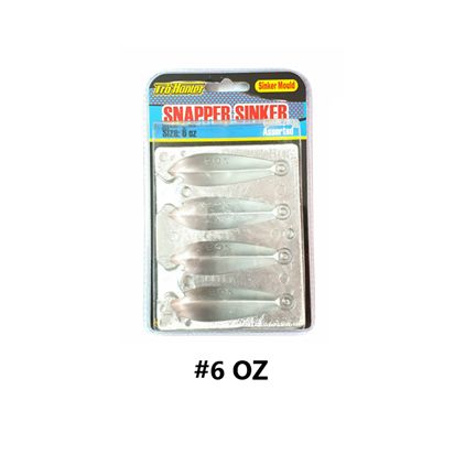 KHUÔN ĐÚC CHÌ SNAPPER SINKER 6OZ(168G) ALUMINUM