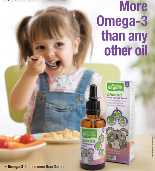 Dầu chia baby Absolute Organic 50ml