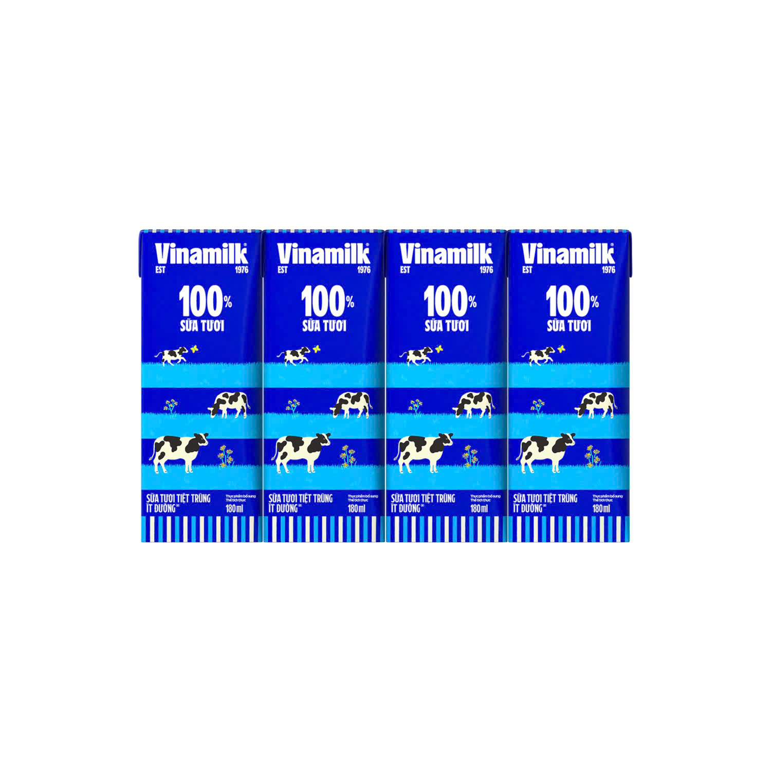 [Date 7.2025] Thùng 48 hộp sữa tươi Vinamilk 180ml