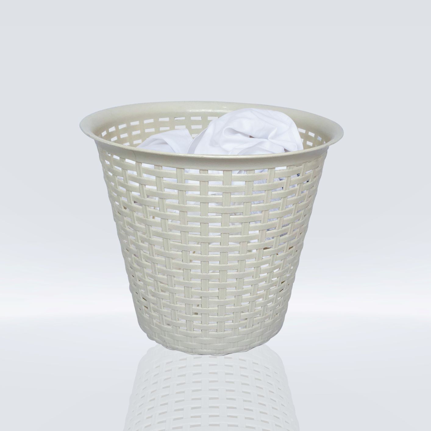 Sọt đựng đồ nhựa đan tròn TỰ LẬP TL1-6003 - 26cm