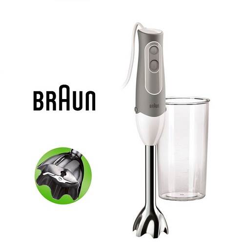 Máy xay cầm tay Braun MQ500 (Trắng phối xám)