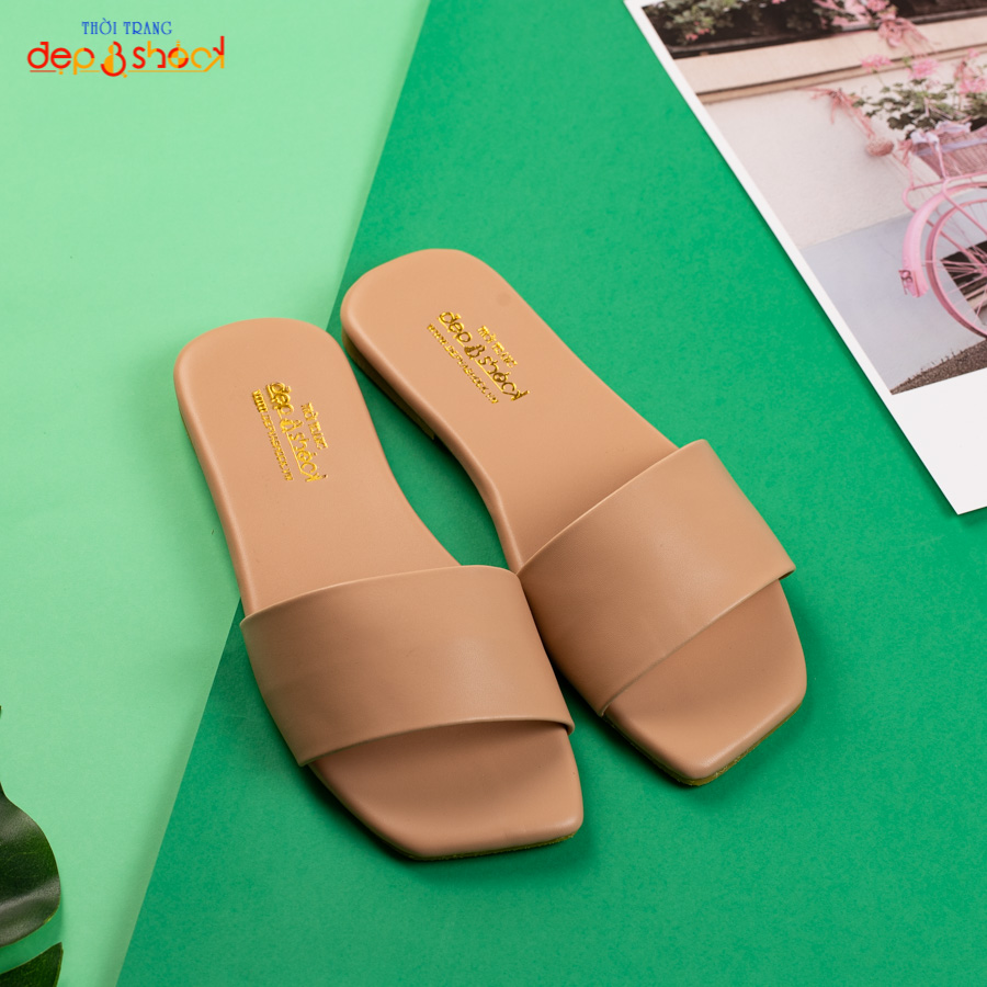 Dép nữ quai ngang thời trang có size lớn 42 43 MS 111