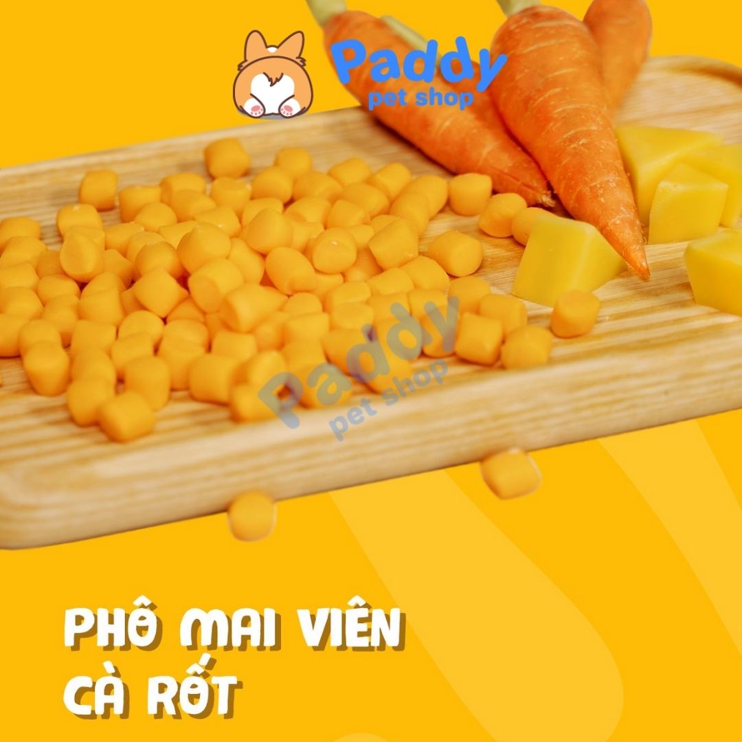 Bánh Thưởng Cho Chó Phô Mai Viên Bowwow Cheese Ball 100g