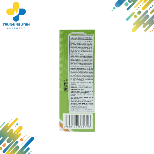 Dầu gội trị Gàu, Nấm EXITANS ANTI-DANDRUFF SHAMPOO
