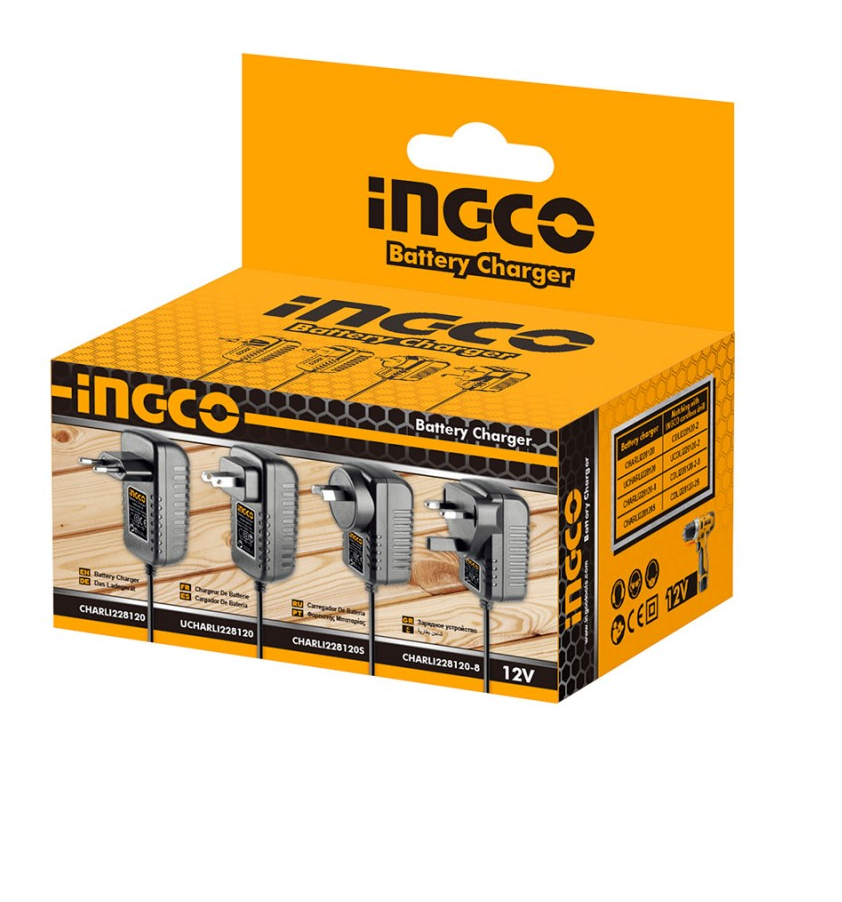12V Đế sạc pin Lithium-Ion Ingco CHARLI228120