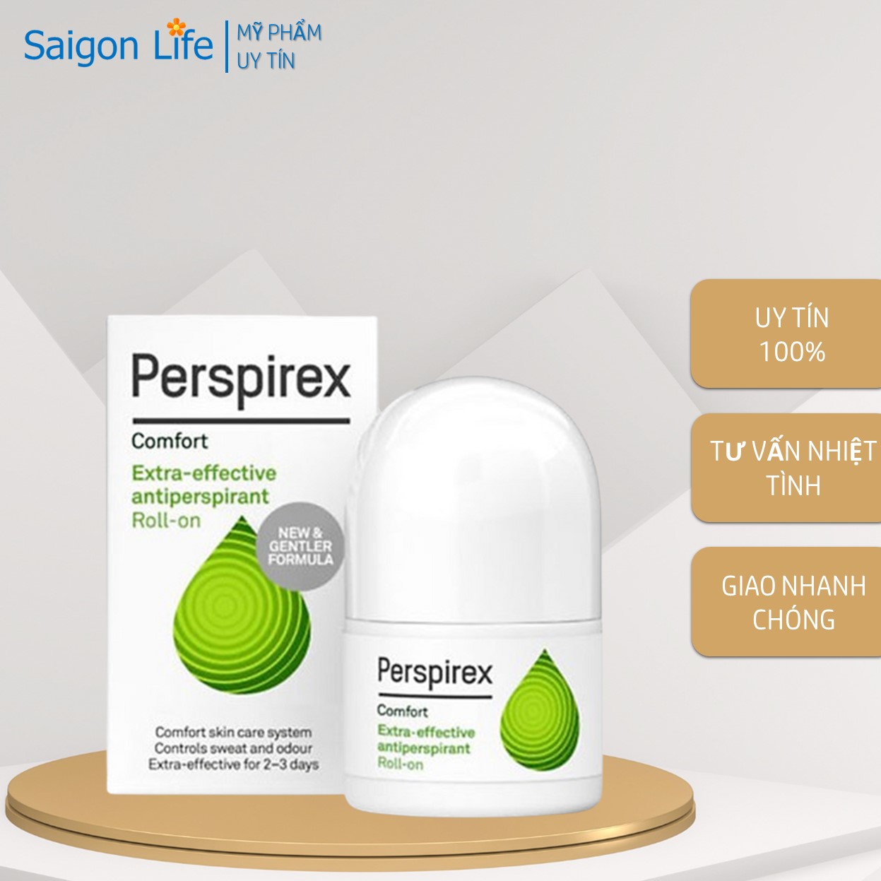 [Hot] Lăn Khử Mùi Perspirex Cao Cấp Comfort (Loại Nhẹ) 20ml