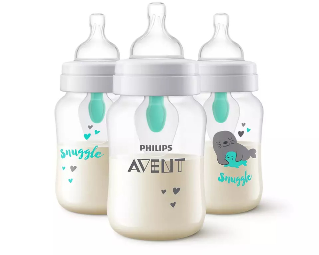 Bình sữa Philips AVENT Classic 260ml họa tiết SCF40/34 (không kèm van)