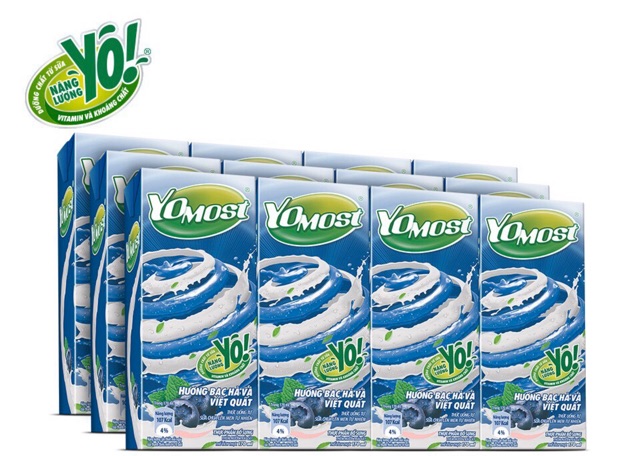 Bộ 3 Lốc Sữa Tươi Yomost Đủ Vị