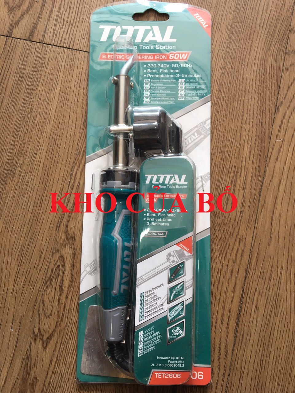 Mỏ hàn chì Total TET2606