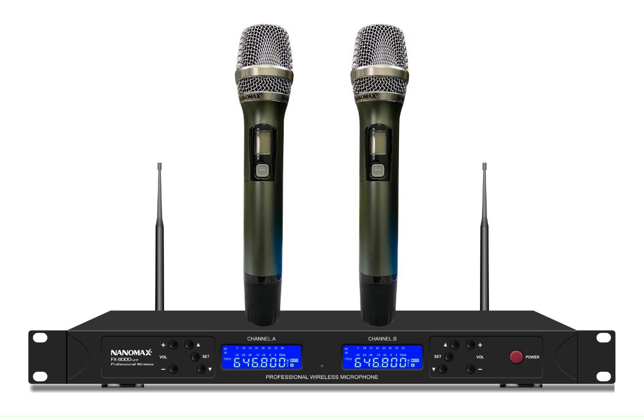 Micro chính hãng Nanomax FX-6000 UHF siêu hay