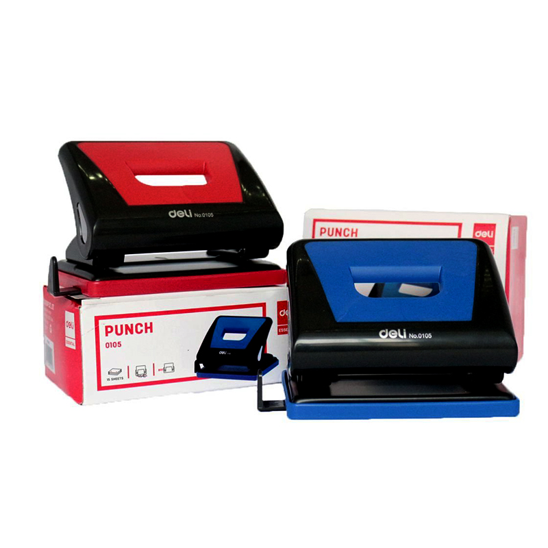 Dập lỗ - Đục lỗ Deli 15 tờ 0105