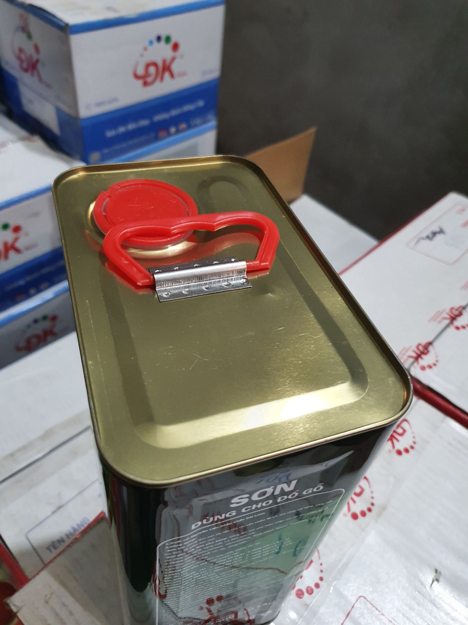 Chất làm bóng PU Đại Kiều 101 hộp 4kg