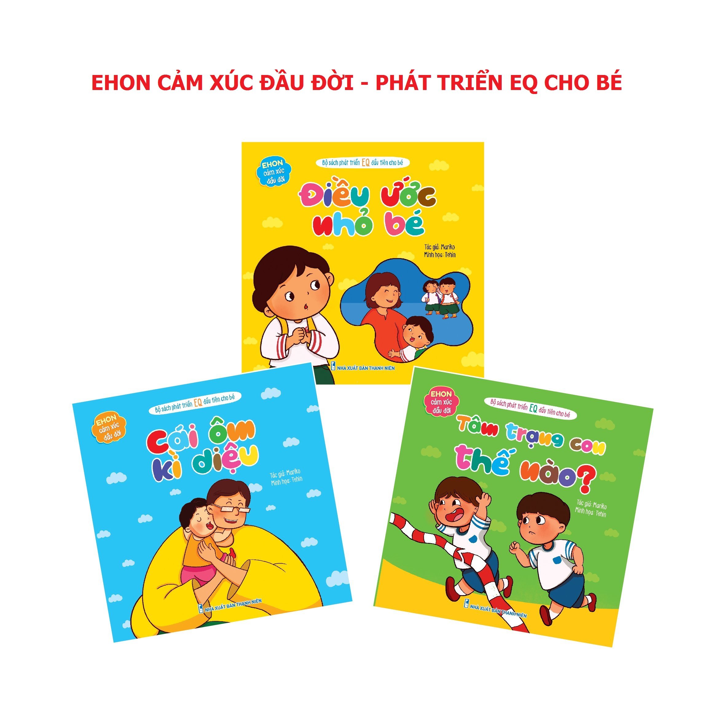 Ehon cảm xúc đầu đời phát triển eq cho bé