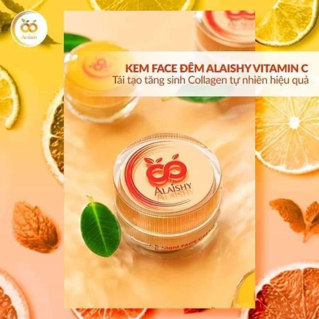 Kem Face Alaishy Ban Đêm Vitamin C [ mẫu mới 2021 và mẫu 2020 ] [ chính hãng 100% ]