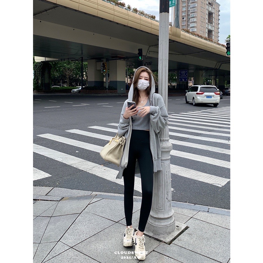 Quần Legging Xuất Hàn Chất Đanh Mịn Dày Dặn