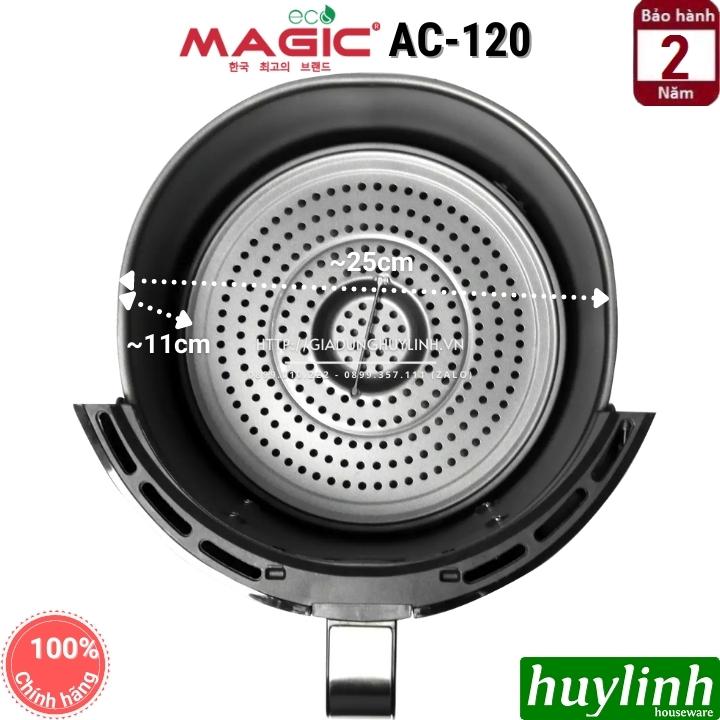 Nồi chiên không dầu Magic ECO AC-120 - 7 lít [AC120]