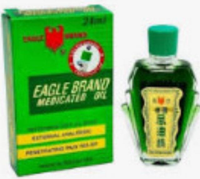 [ Hàng Mỹ ] Dầu Gió Con Ó Xanh Eagle Brand 24 ml