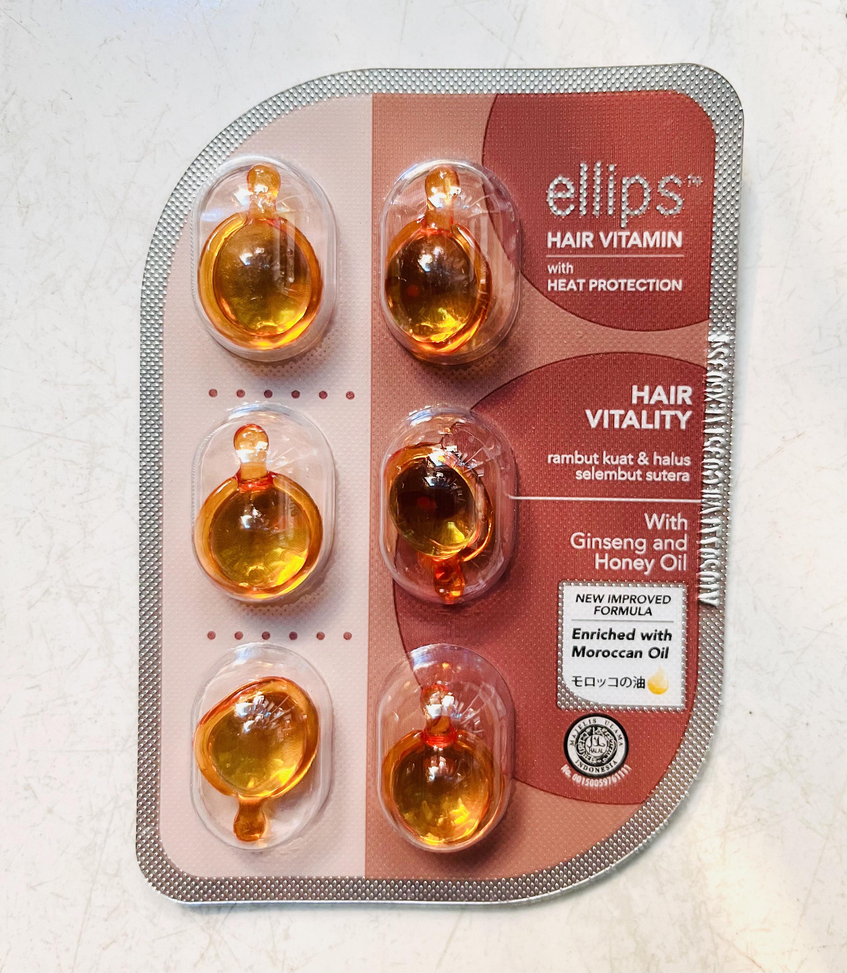 [HCM] 1 VỈ ( 6 VIÊN) SERUM DƯỠNG TÓC ELLIPS HAIR VITAMIN - SẢN XUẤT TẠI INDONESIA - CÓ NHIỀU LỰA CHỌN