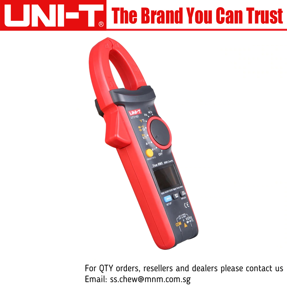[HCM]UNI-T UT216D 600A True RMS Digital Clamp Meter