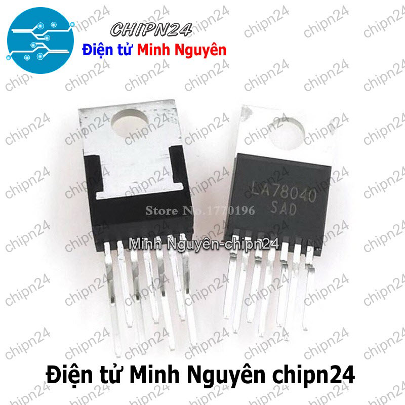 [2 con] (DIP) IC LA78040 TO-220-7 (LA78040B) (IC quét dọc) - HH004269