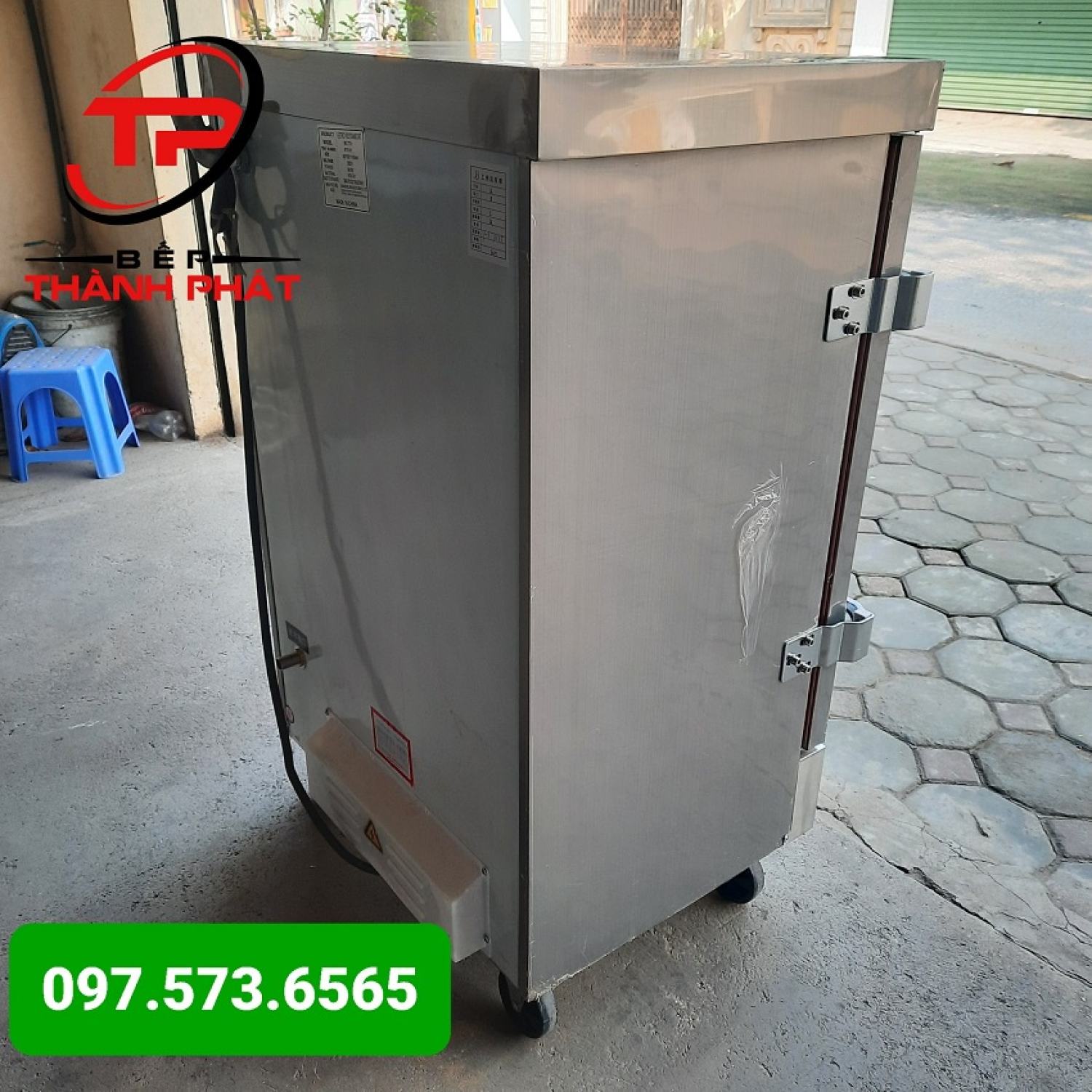 Tủ nấu cơm 8 khay giá rẻ, Bảo hành 12 tháng,