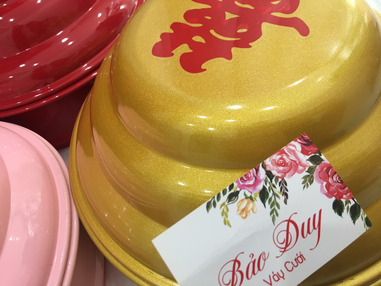 Mâm quả đựng quà cưới