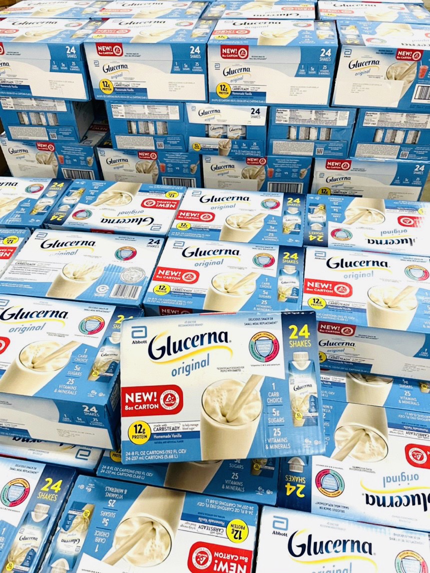 Thùng 24 Hộp Sữa nước Glucerna 237ml nhập từ Mỹ dành cho người bị bệnh