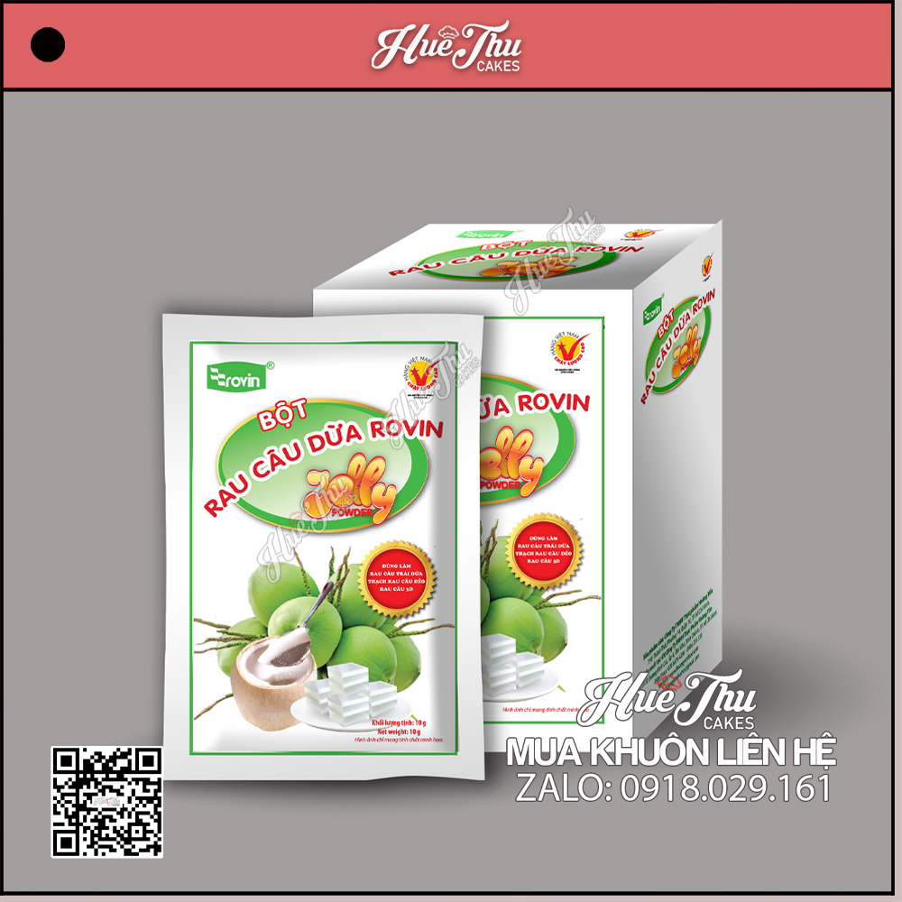 Bột rau câu dừa Rovin