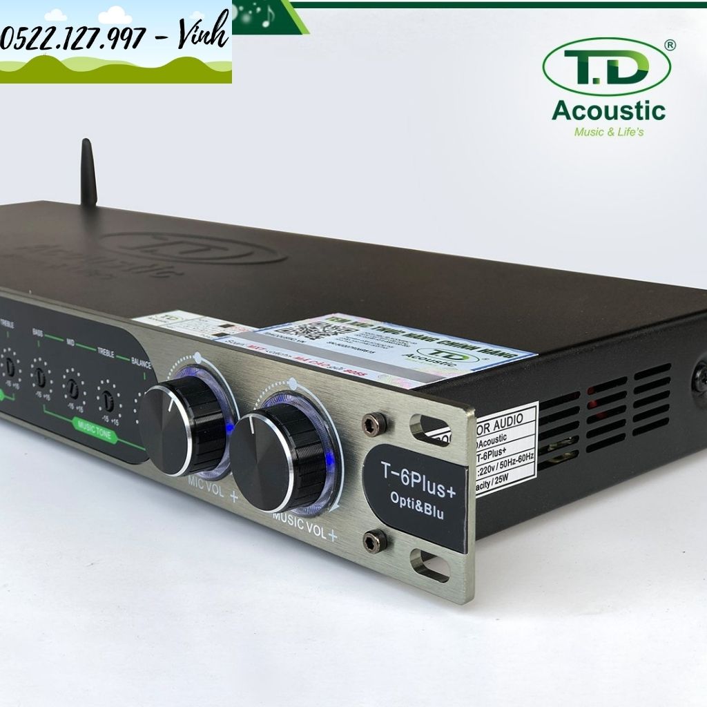 [HCM]Vang cơ TD Acoustics T6 Plus 2023 - Hàng Chính Hãng - Gia Khang Shop