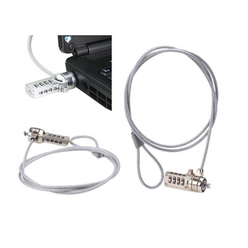 Khóa dây chống trộm laptop bằng mã số
