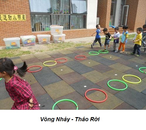 Sét 5 Chiếc Vòng Nhảy Tháo Rời 40Cm