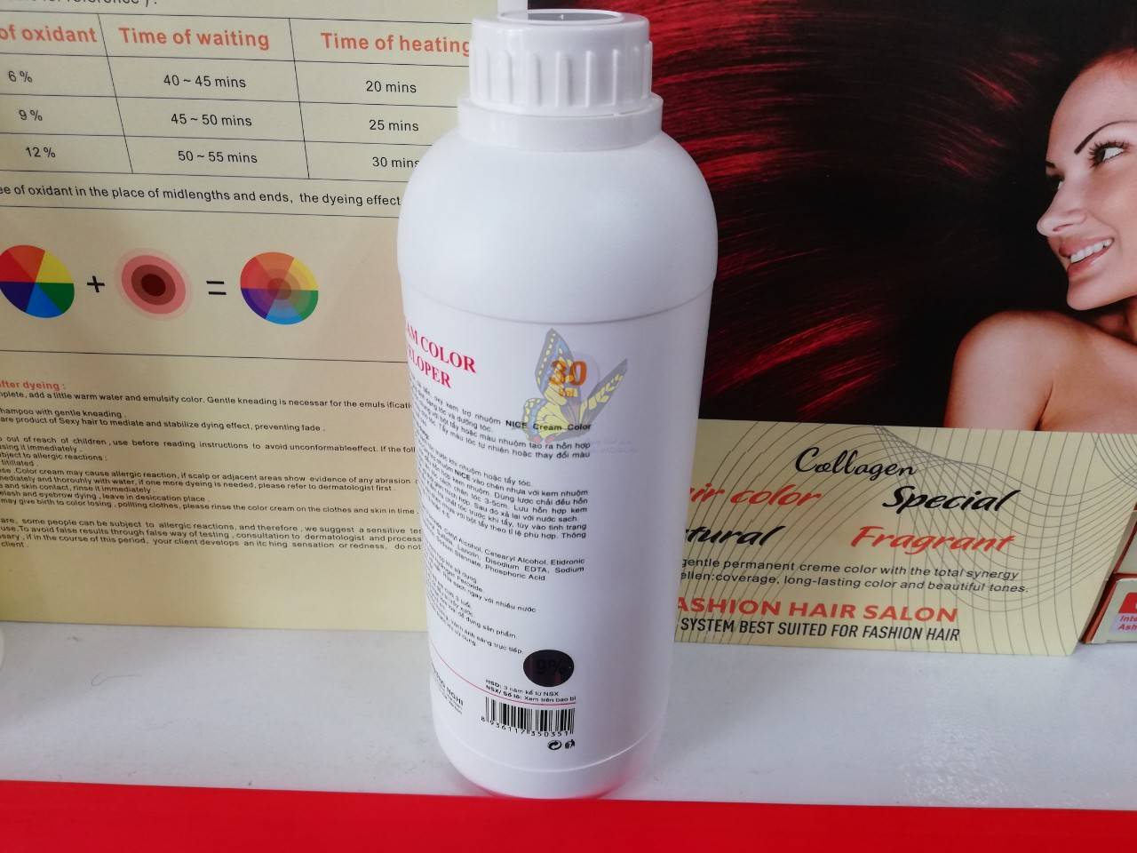 Oxy trợ nhuộm siêu thơm Nice 1000ml