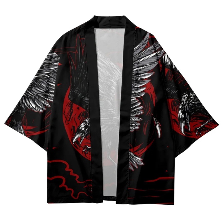 Áo khoác Haori chim ưng japan