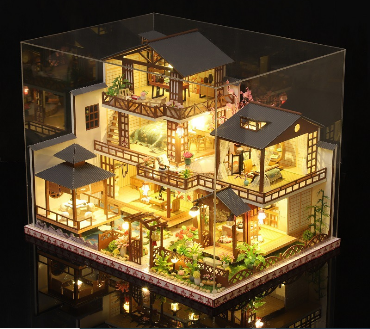 Mô hình nhà gỗ DIY Mori Garden