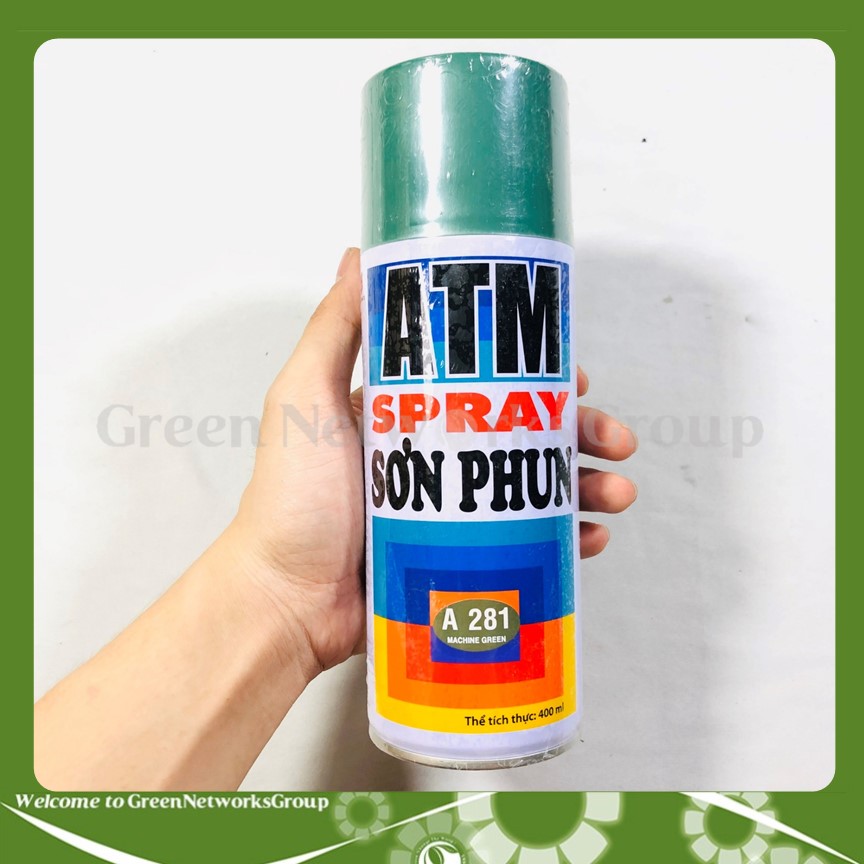 [HCM]Sơn phun xịt ATM A281 Greennetworks