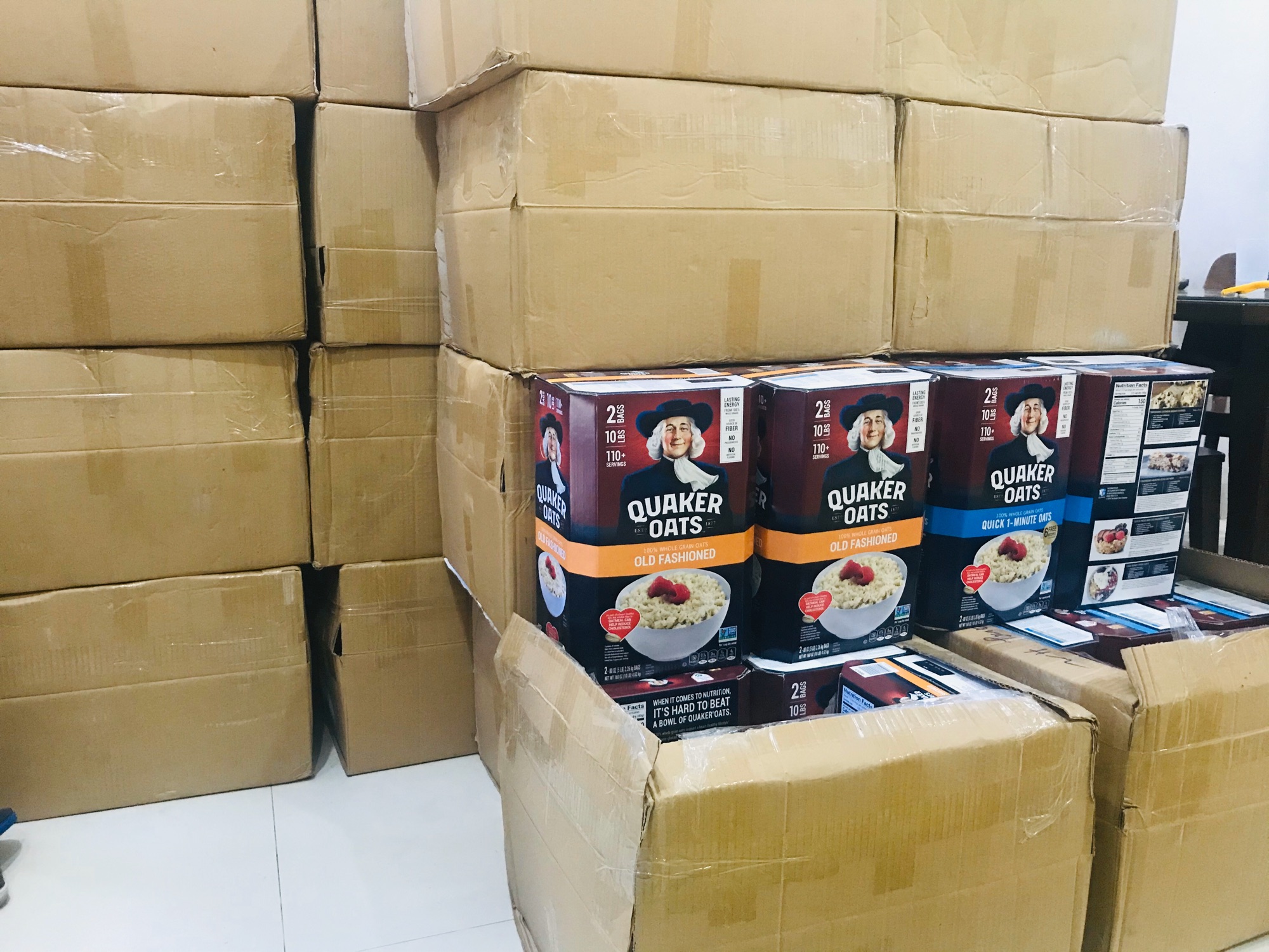 Yến mạch Quaker Oats 4,52kg Quick One (cán vỡ)