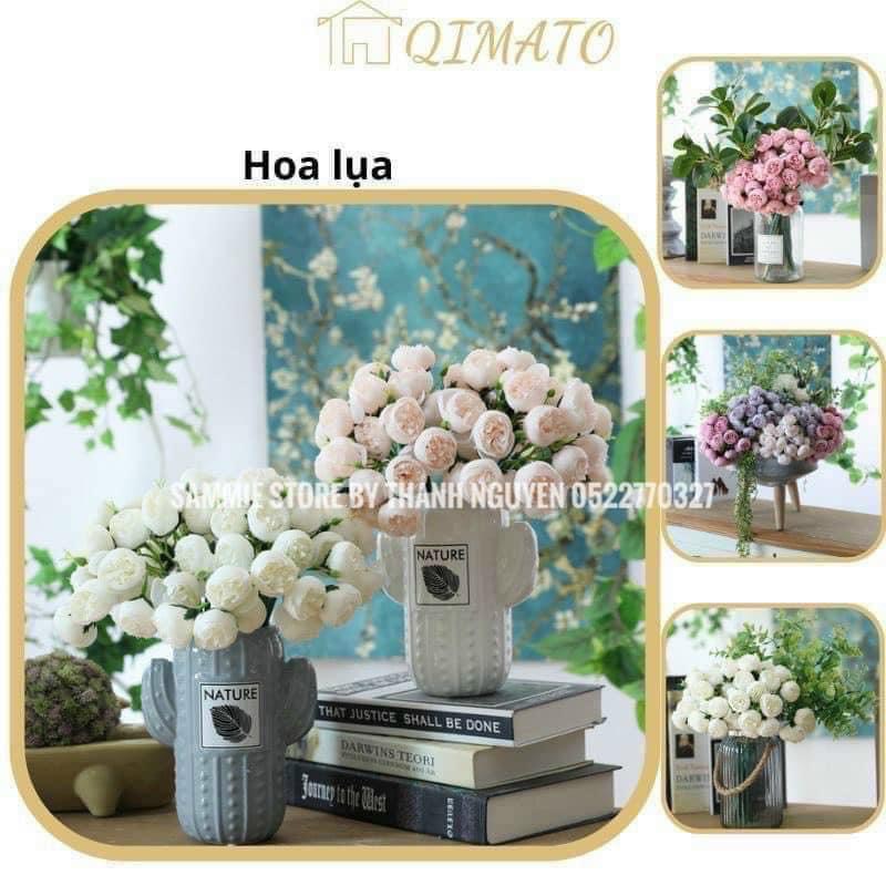 Bó 27 bông hoa hồng lụa siêu đẹp