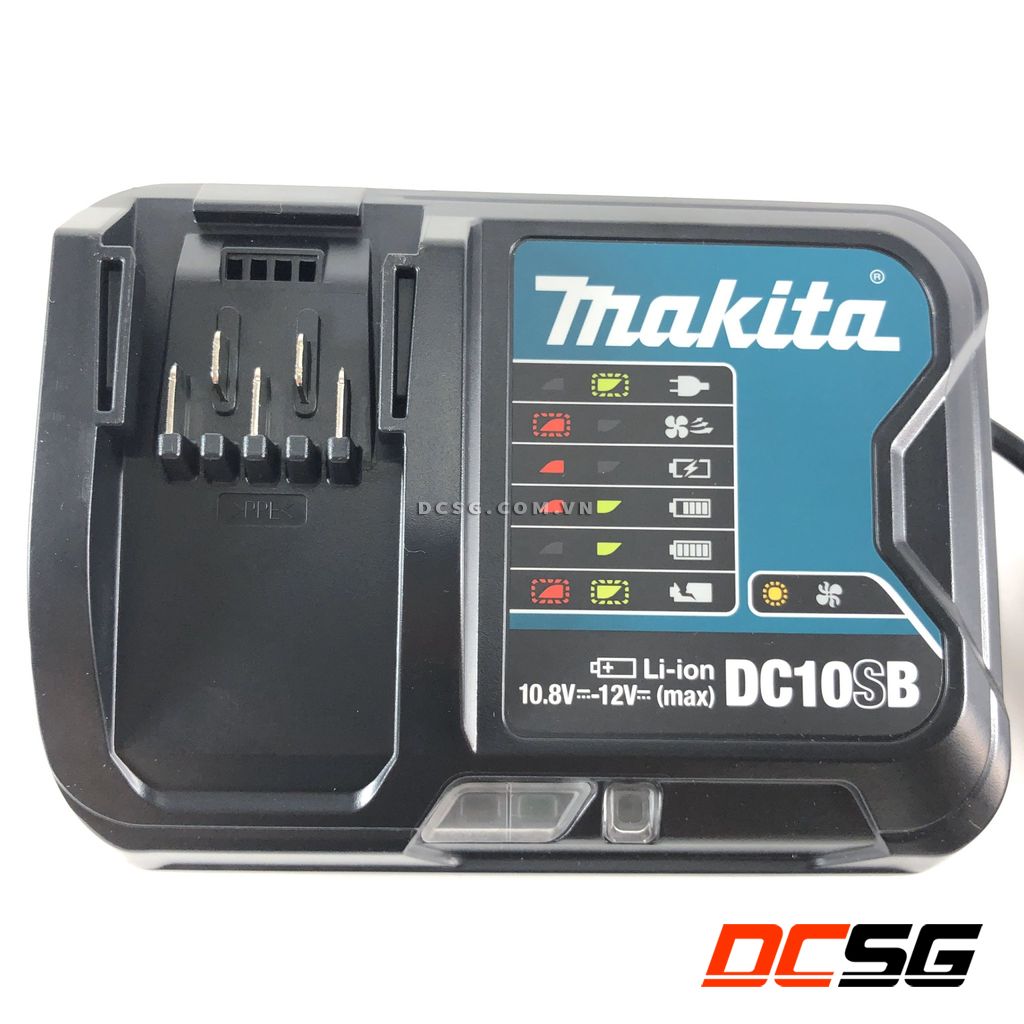 Bộ sạc pin 12Vmax Makita DC10SB