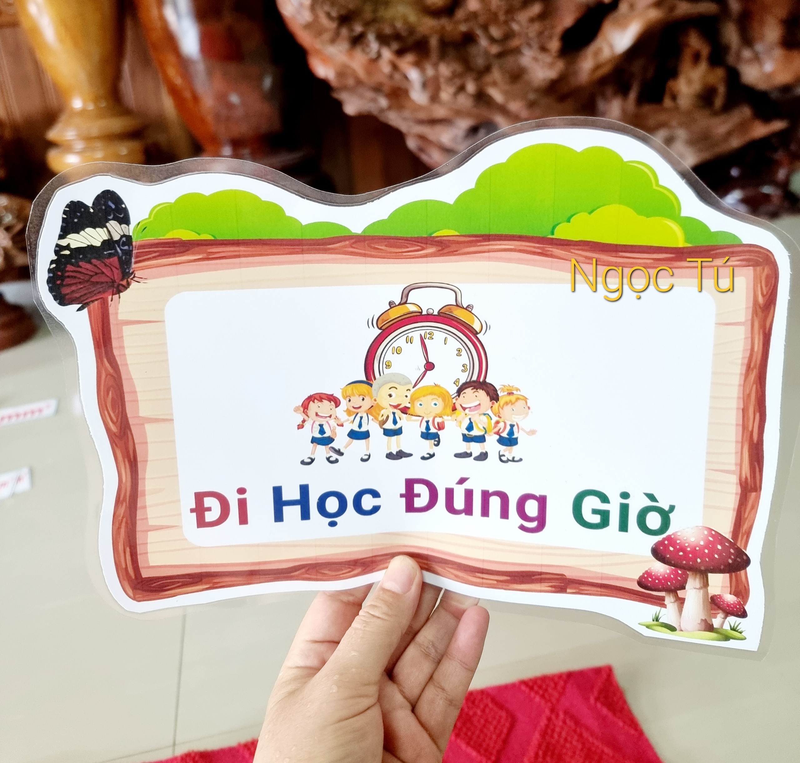 (Đồ dùng dạy học MCH) Nội quy lớp học (mẫu chim)