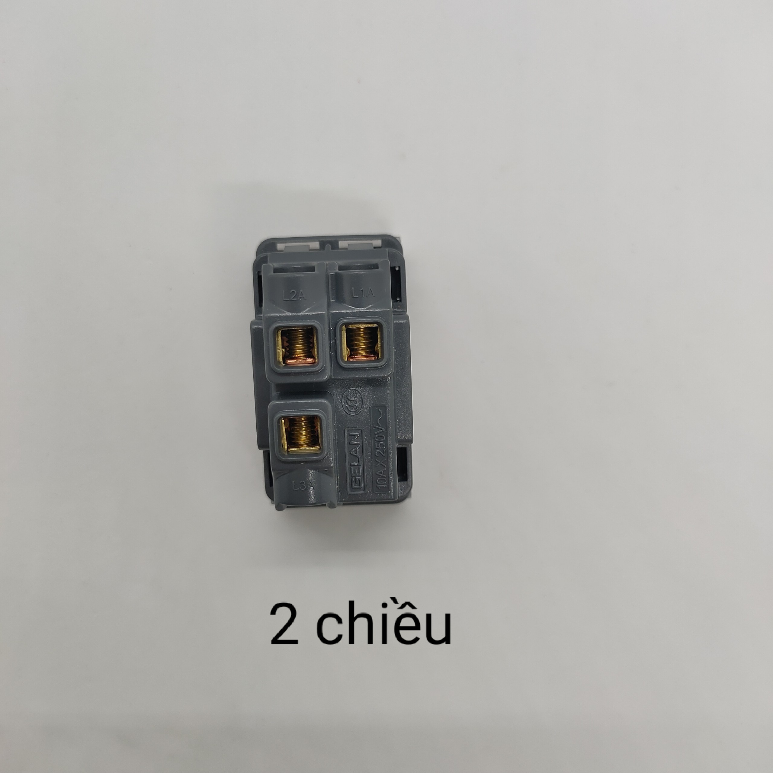 Hạt công tắc 1 chiều/ 2 chiều 10AX size S Gelan