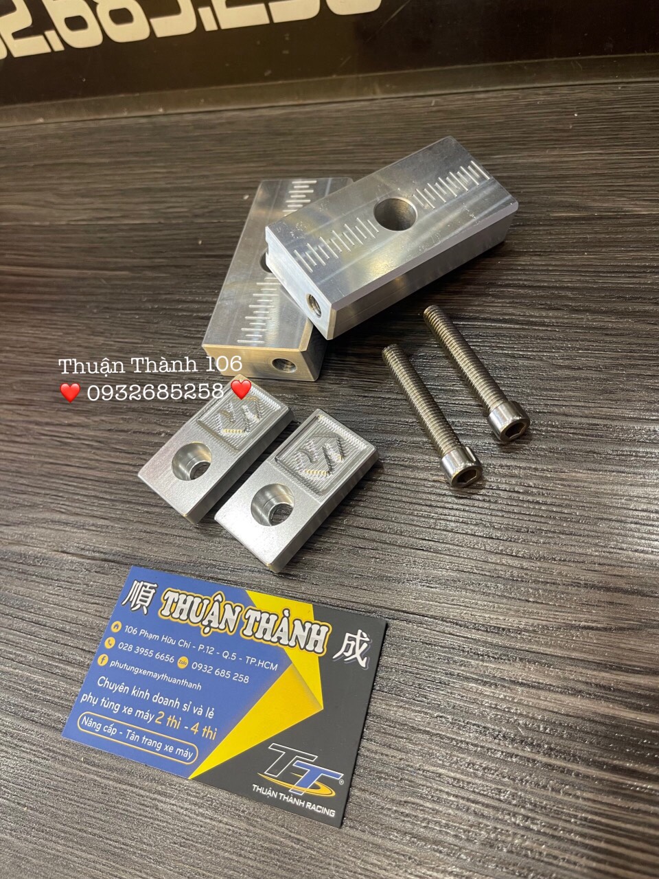 Pas Tăng Sên CNC Logo S-Xipo/Satria 2T/RGV/RGX