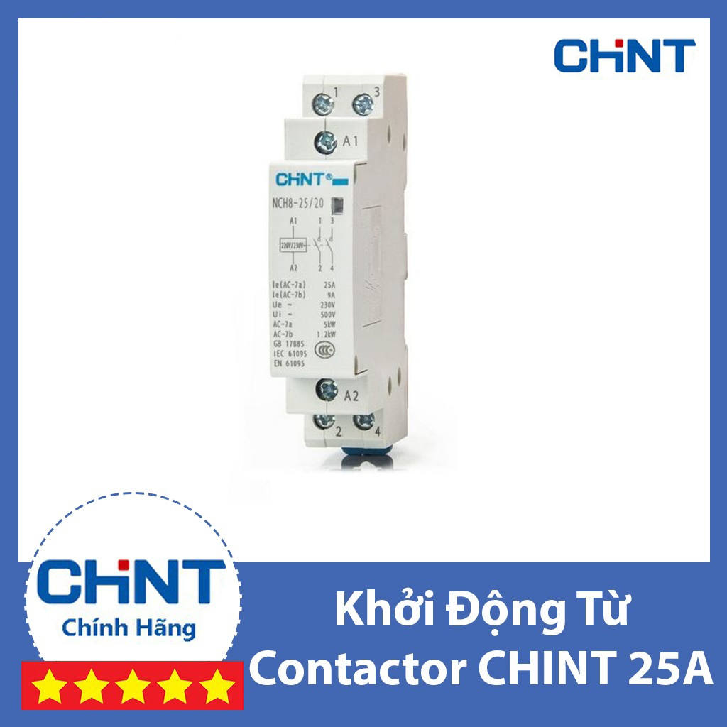 Khởi động từ Chint 1 pha 25A
