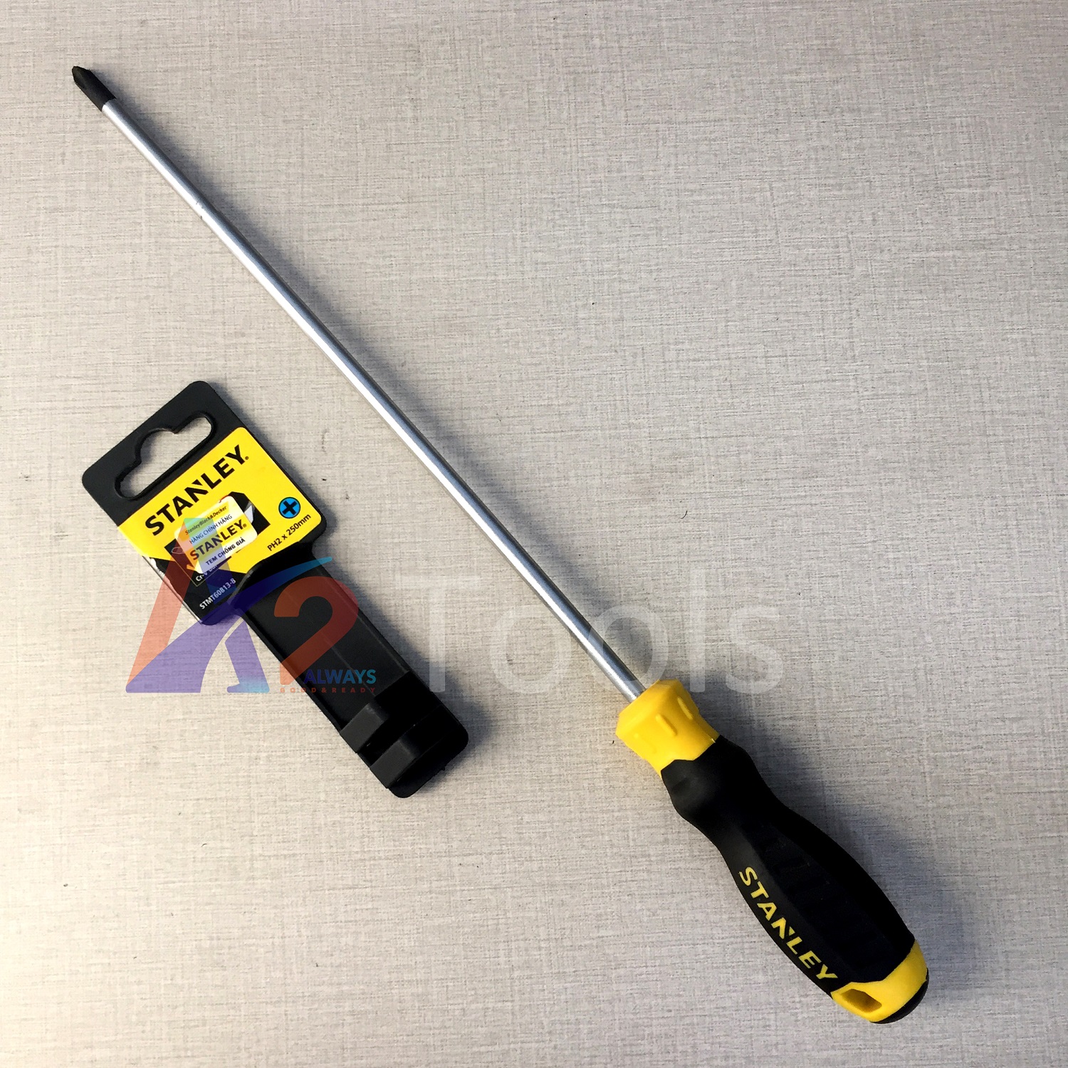 Tua vít bake (+) PH2x250mm có từ Stanley STMT60813-8