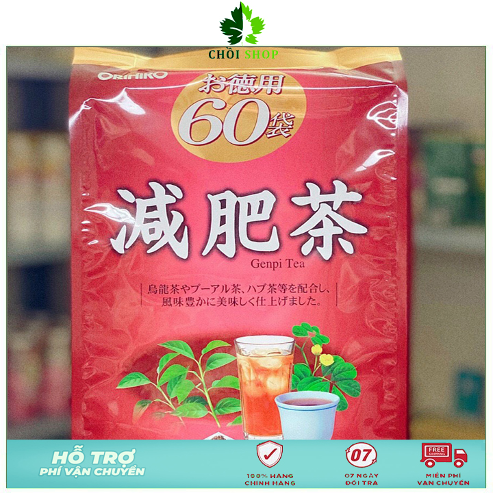 Trà giảm mỡ bụng Genpi Tea Orihiro Nhật bản