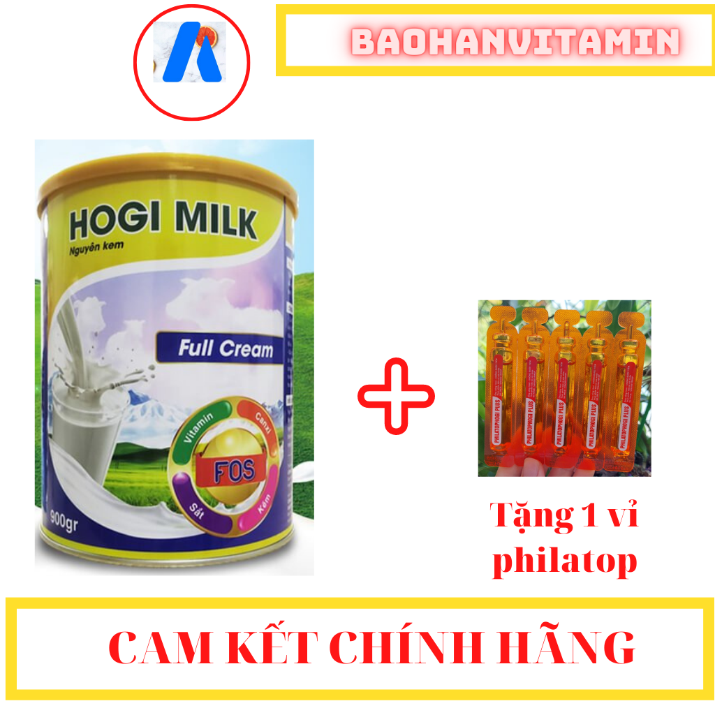 Sữa bột nguyên kem tăng cân Hogi