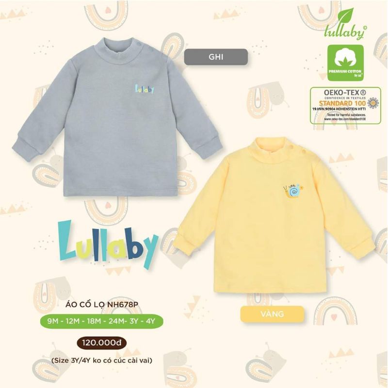 Bộ sưu tập áo cổ lọ Lullaby