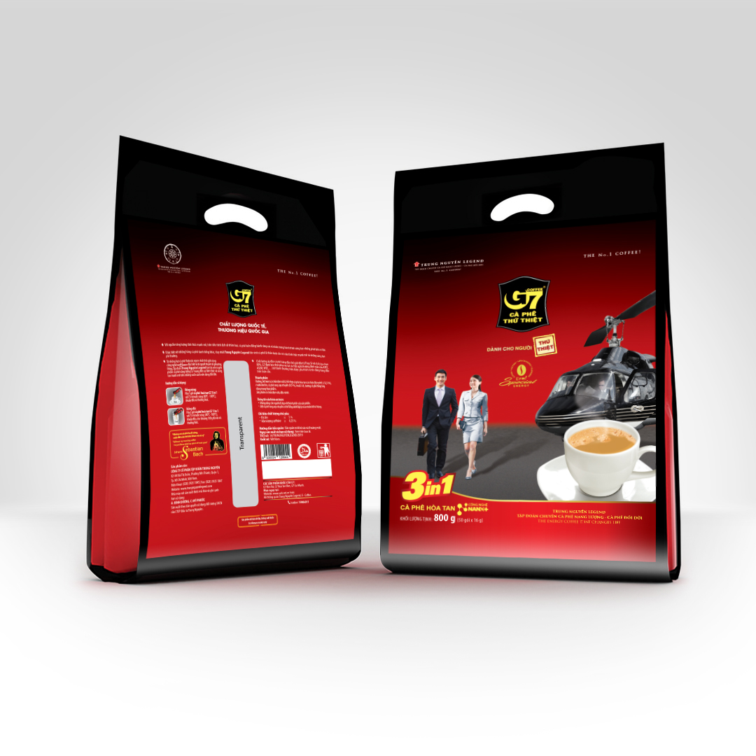 Combo 1 lon ensure 850g + 1 goi cafe g7