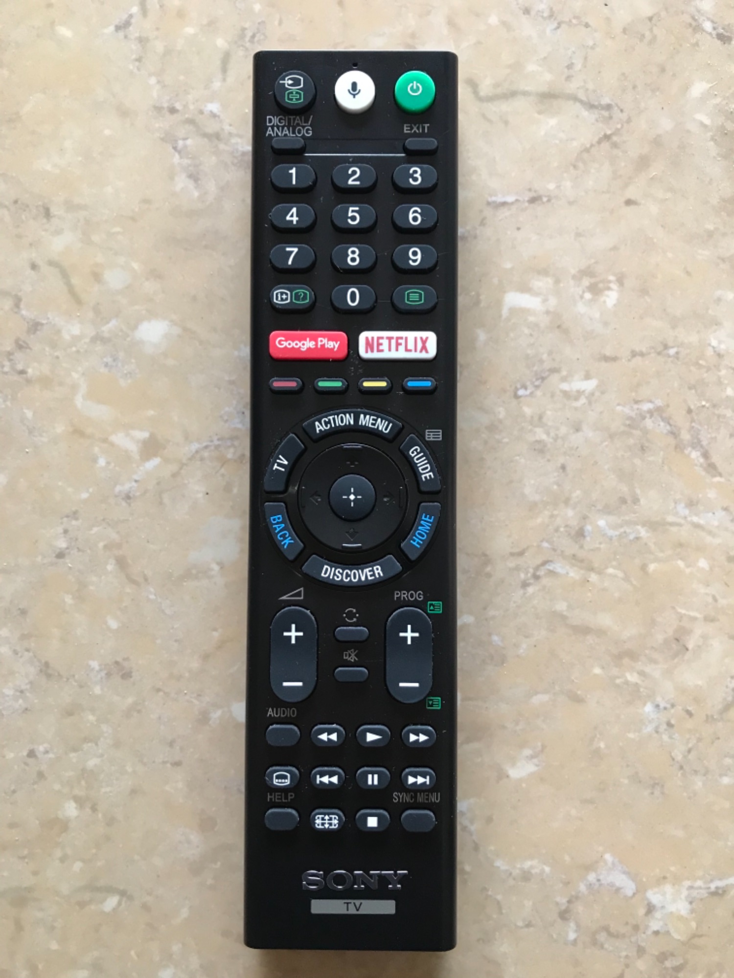 Điều khiển TV Smart Sony Giọng Nói RMF-TX200P/RMF-TX300U